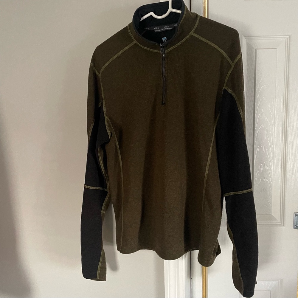 Kuhl Kashmira 1/4 zip sweater size L